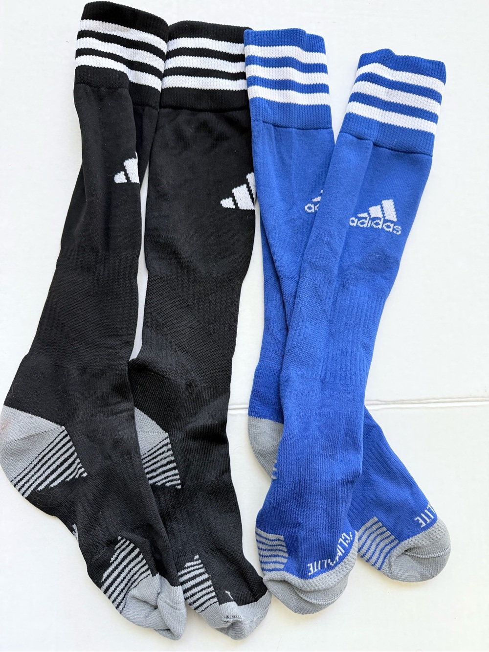 Adidas Soccer Socks YMD - Black & Blue